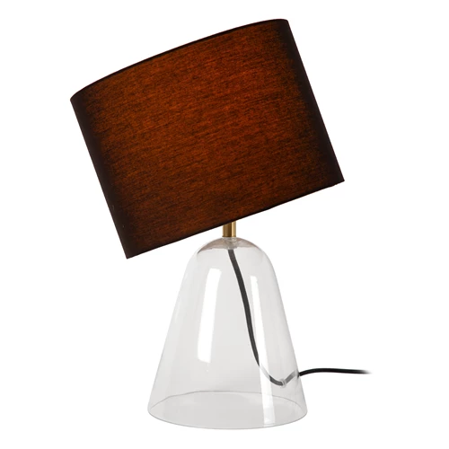 Lucide CAMPANA - Lampe de table - 1xE27 - Transparent - détail 1